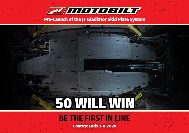 Contest - Pre-Launch of the JT Gladiator Skid Plate System