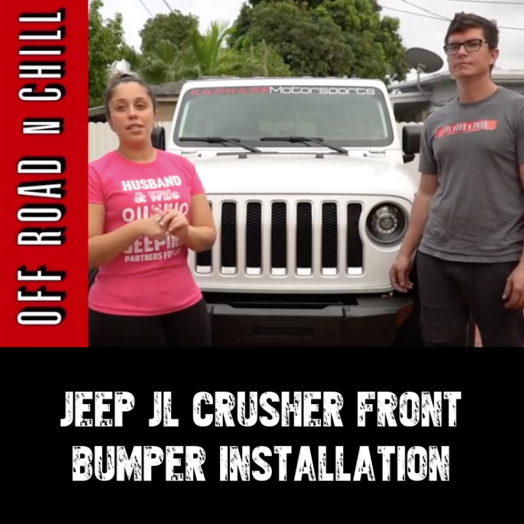 How To Install The Jeep Wrangler JL Front Bumper From Motobilt