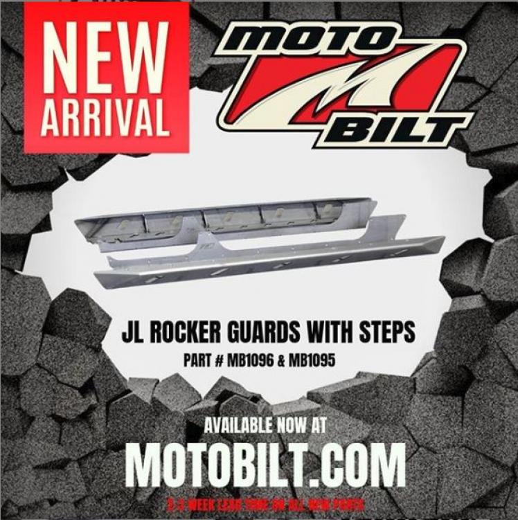 Jeep JL Rocker Guards & Steps Just Released