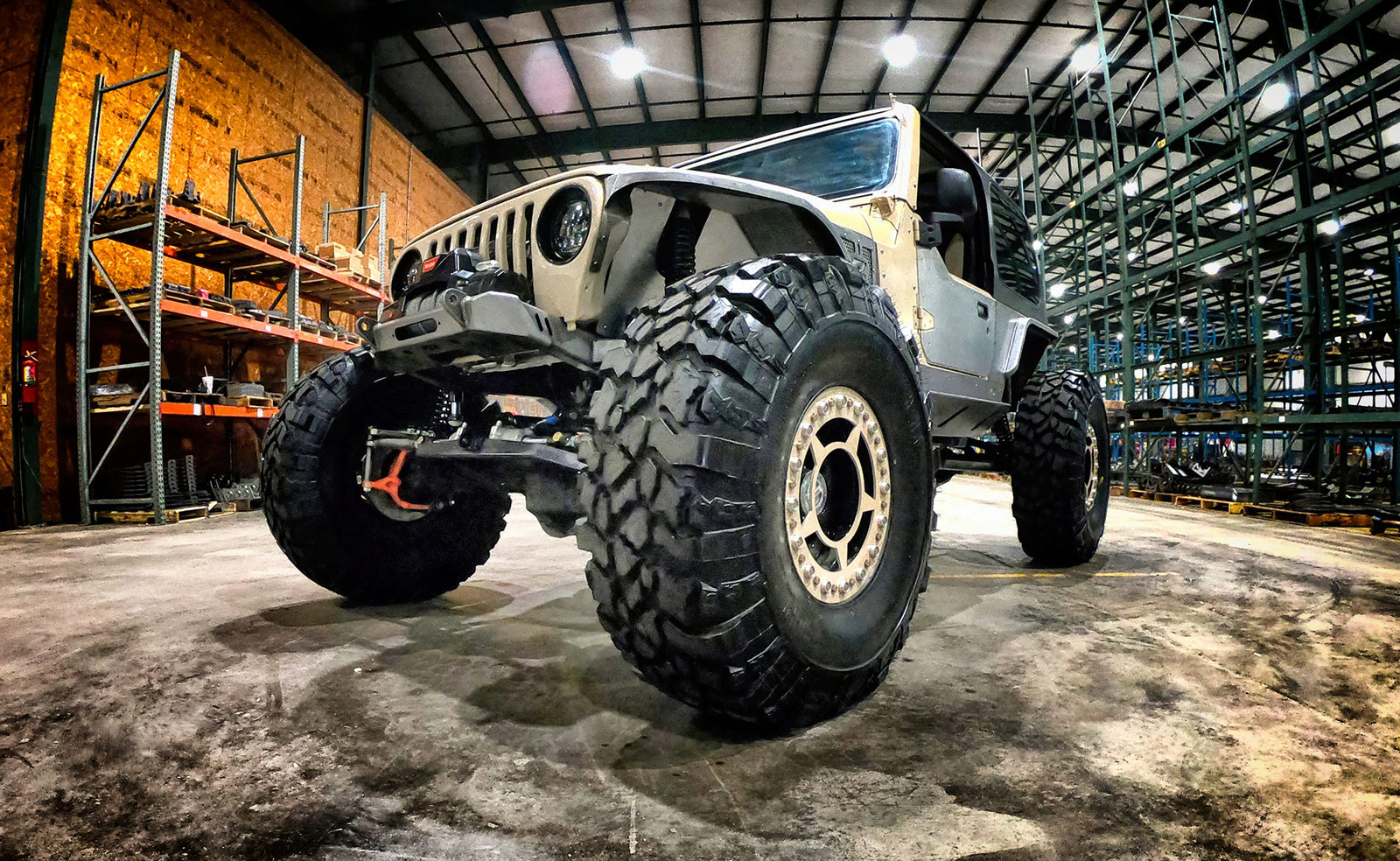 Motobilt Tan One Ton Jeep TJ Build is Going Home