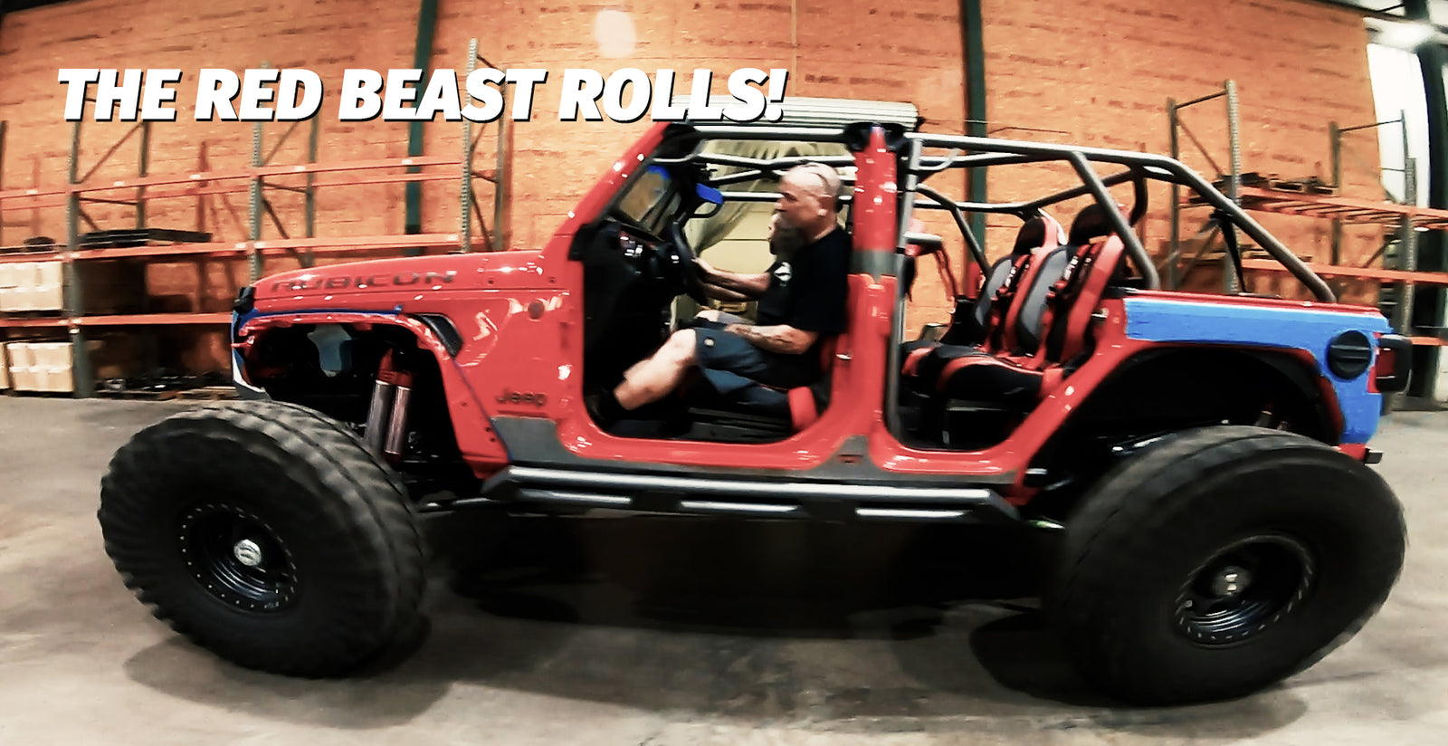 The Red Beast Rolls!