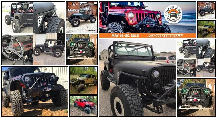 Motobilt at Jeep Beach Jam May 2018