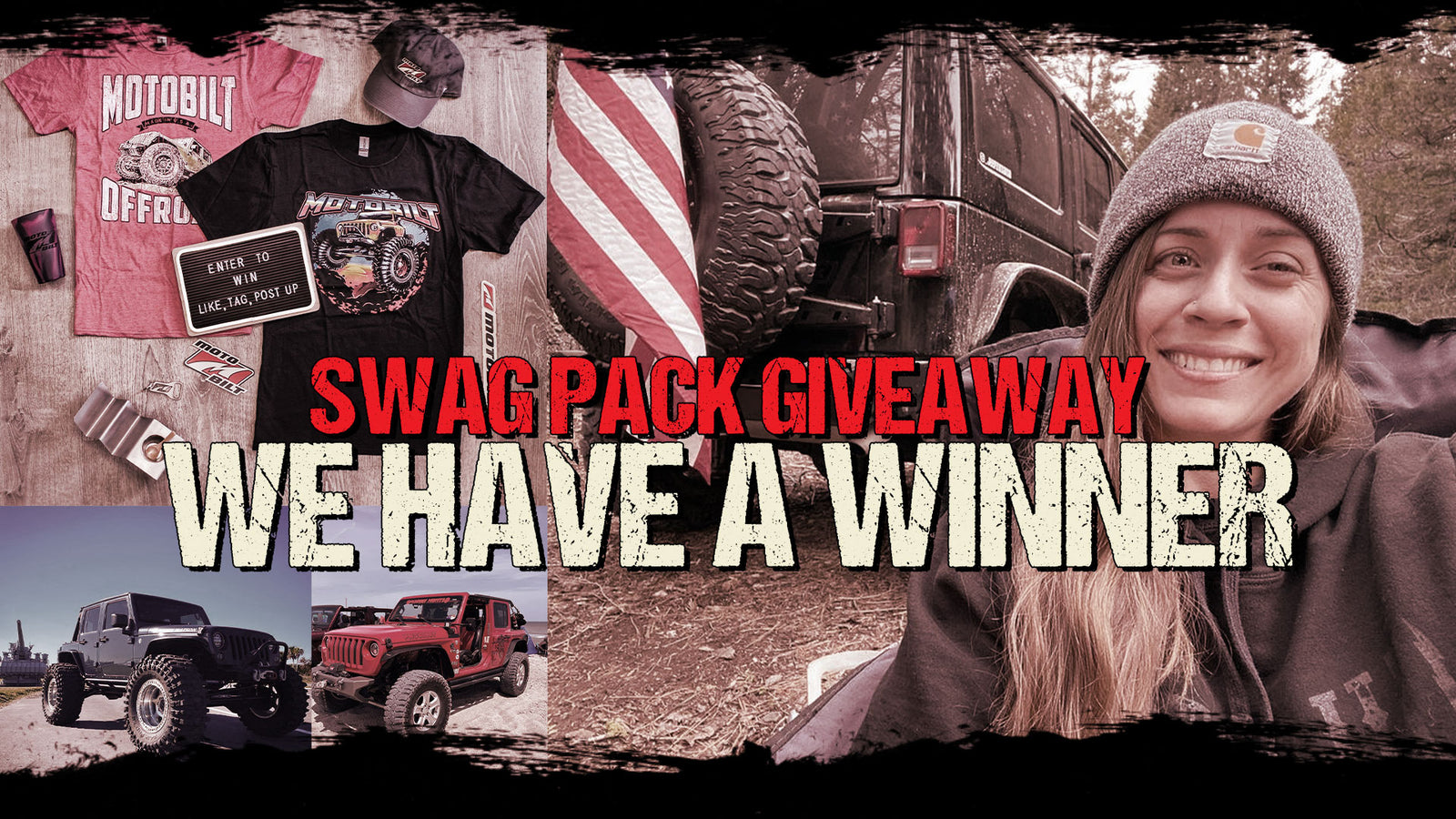 SWAG PACK WINNER ANNOUNCED