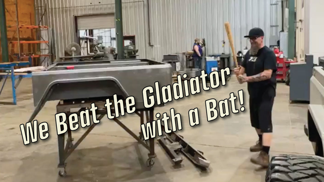Beating the Gladiator w/ a bat LIVE, Leaking info & Product Announcements