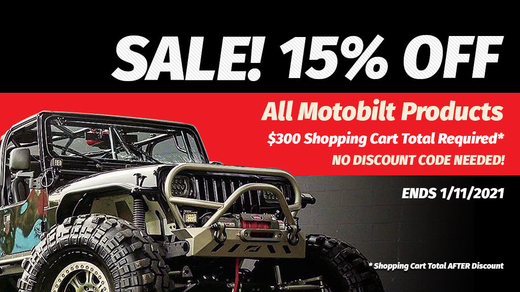 SALE TIME at Motobilt