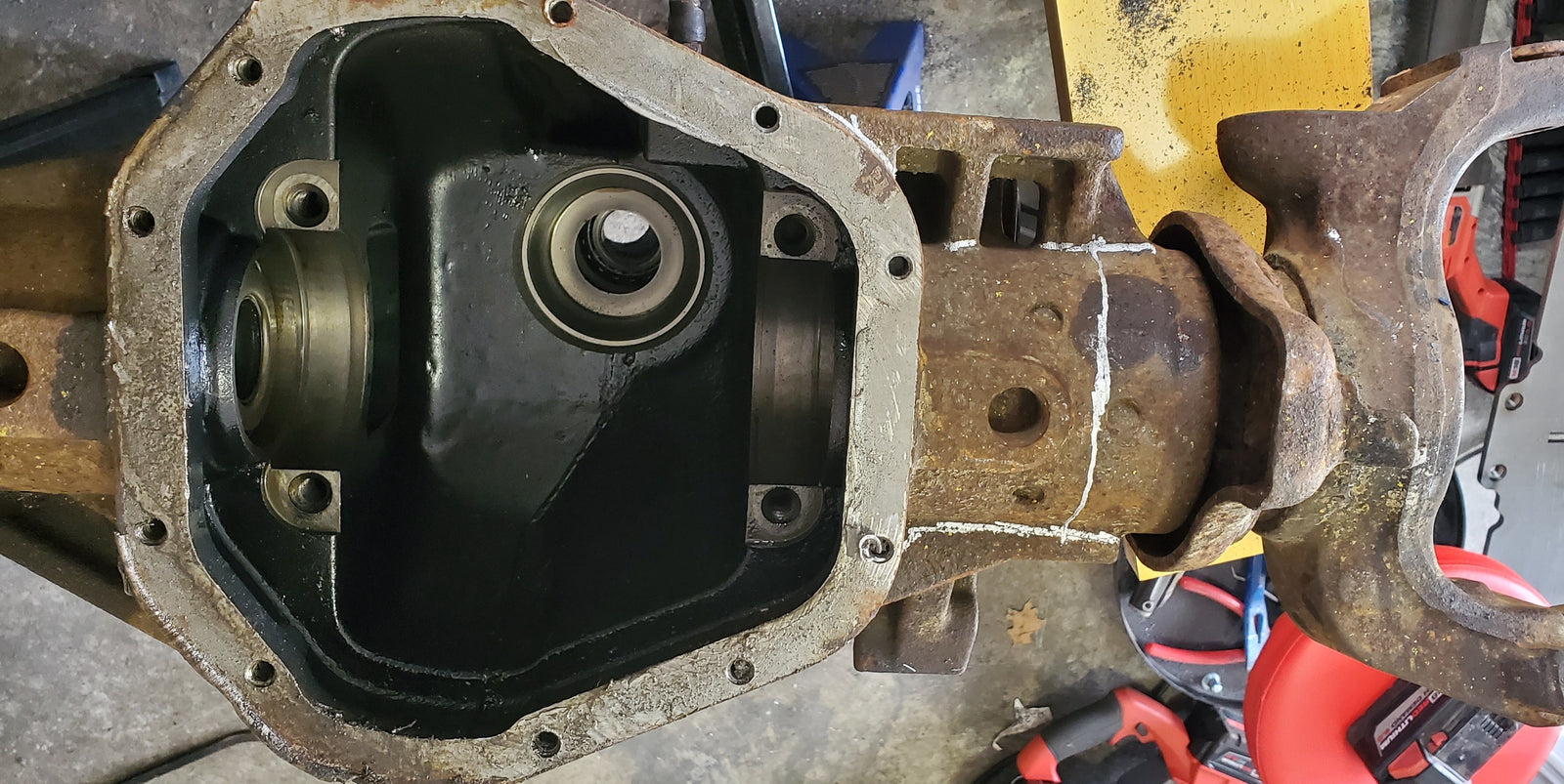 SUPER DUTY DANA 60 AXLE TRUSS PREPARATION