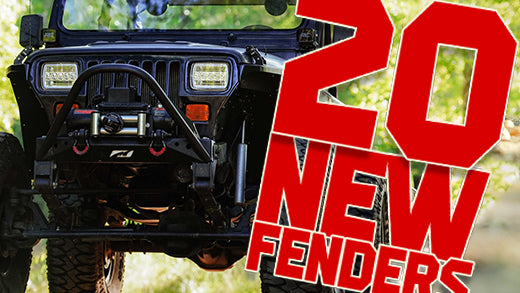 New Motobilt YJ TJ LJ Fenders