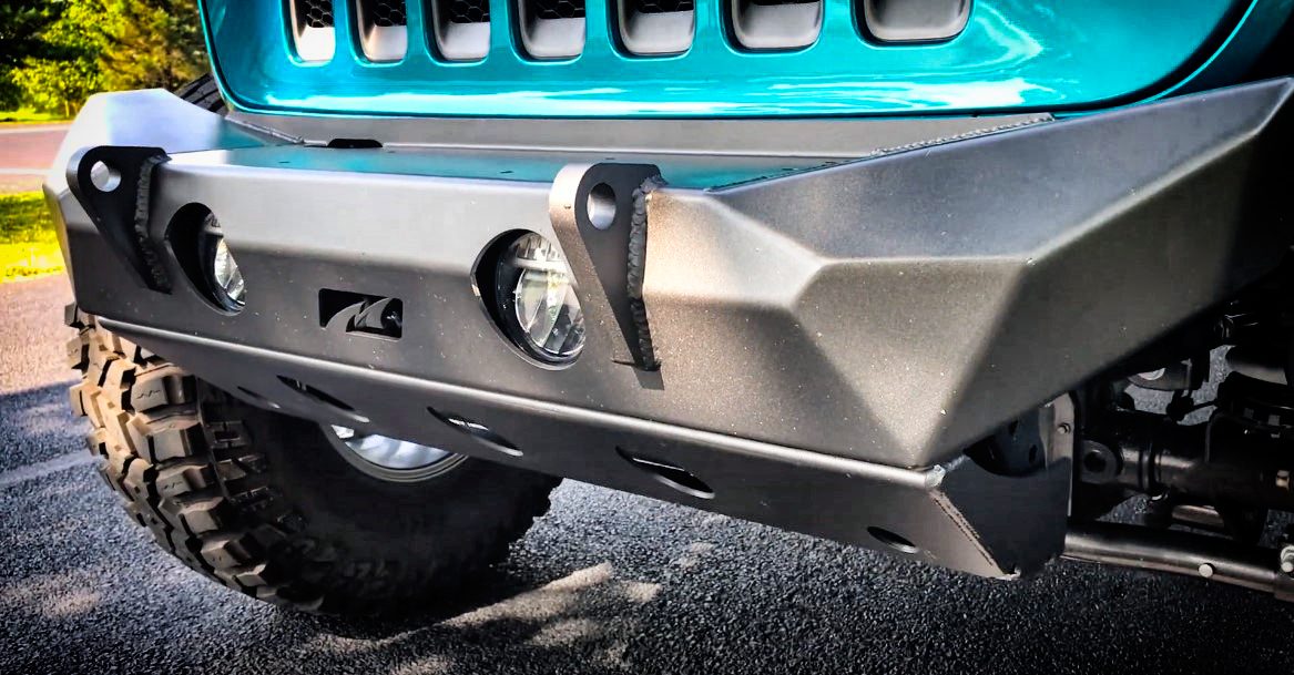 It's Hammer Time! Installing the Motobilt Hammer Series Front Bumper w/fog Light Mounts and Skid Plate for Jeep JL/JT