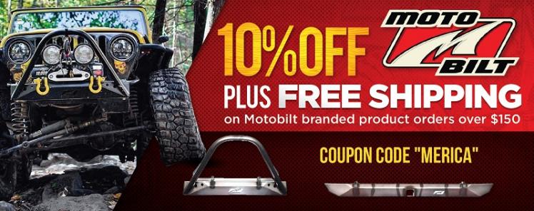 Independence Day Sale at Motobilt.com!