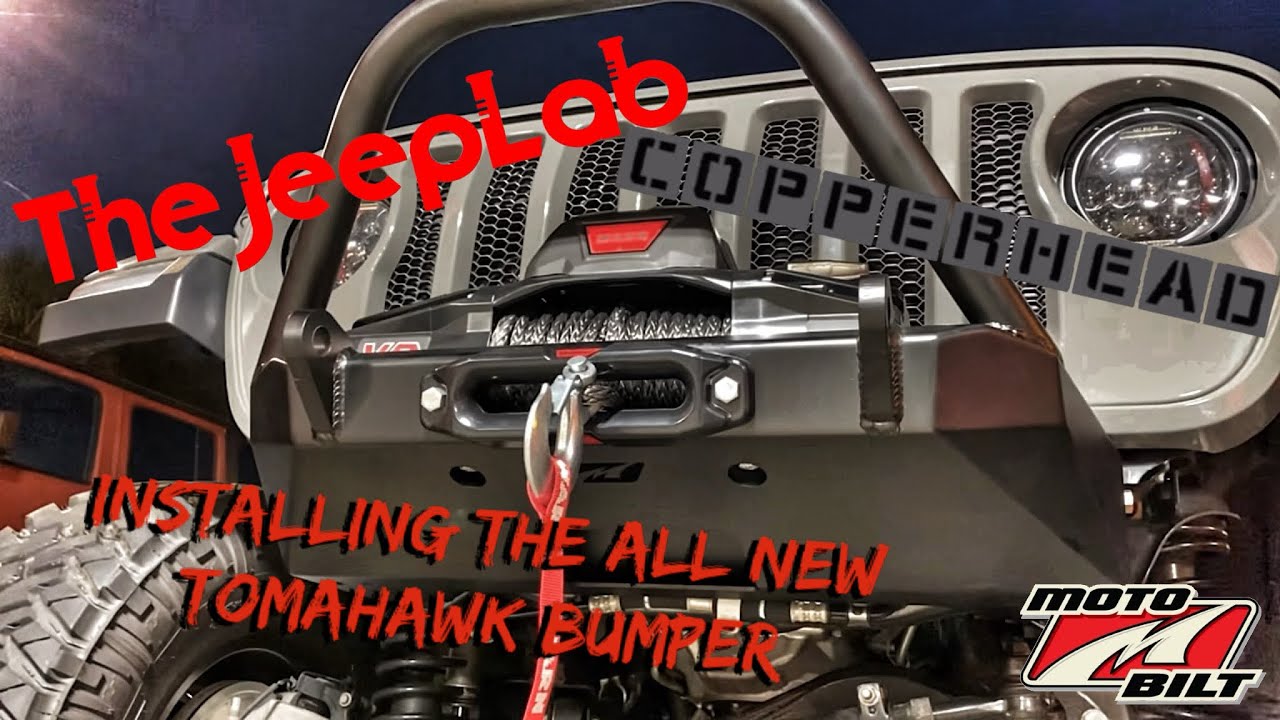 Video - The Jeep Lab Installs the Motobilt Tomahawk Frame Chop Bumper