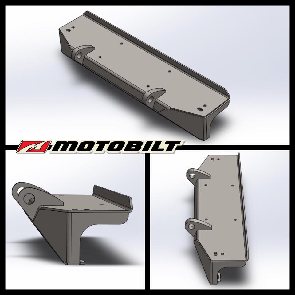 Motobilt Jeep CJ Stubby Front Bumper