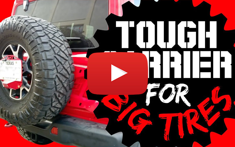 Video: Exodus 4x4 Reviews and Installs the Motobilt Spare Tire Carrier for Jeep JL