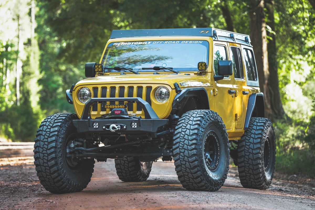 Crusher HD Front Bumper for Jeep JL/JT with Bull bar and Skidplate
