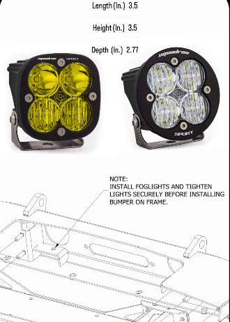 Crusher HD Front Bumper for Jeep JK/JKU