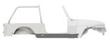Full Length Rock Guards w/ step for 04-06 Jeep LJ
