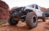 Crusher HD Front Bumper w/Tube Bull Bar for Jeep JL/JT