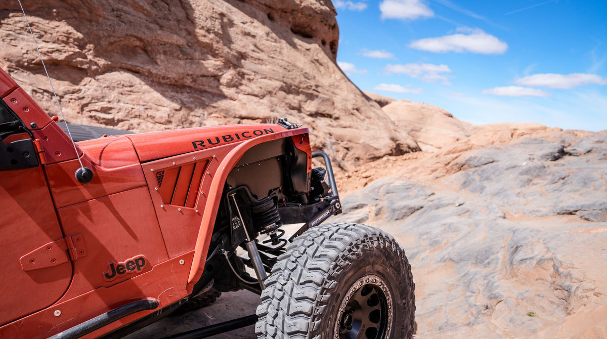 Louvered Side Vent Kit for Motobilt YJ/TJ Highline Fenders Motobilt