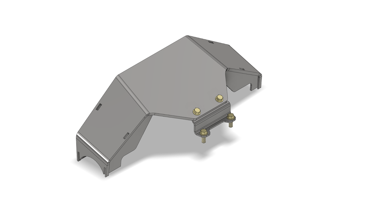 Motobilt Trail Truss for Dynatrac ProRock 80 MB4045 top front view