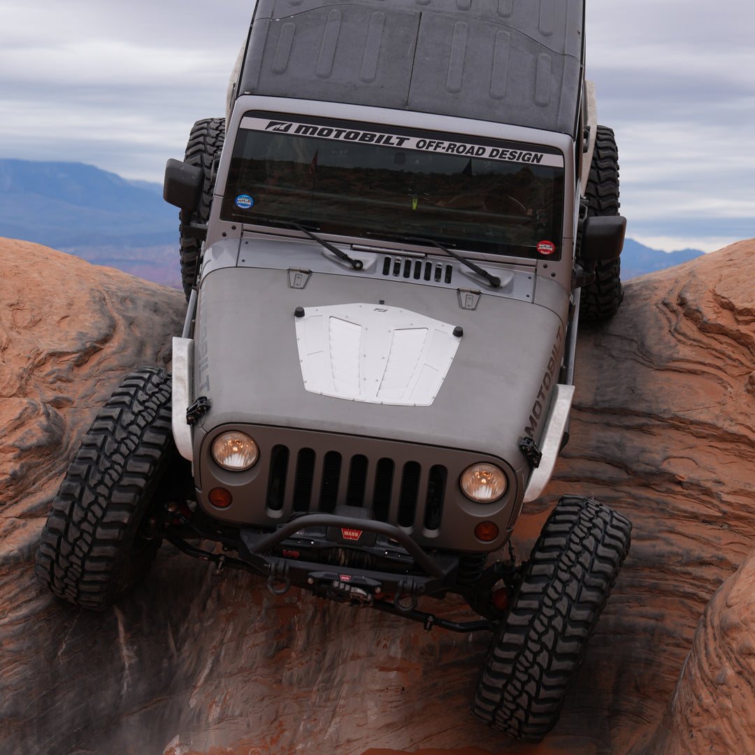 Hood Vent Kit for Jeep JK/JKU Motobilt