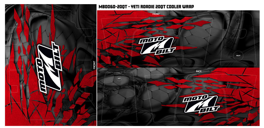 Motobilt Wrap for Yeti Coolers Motobilt