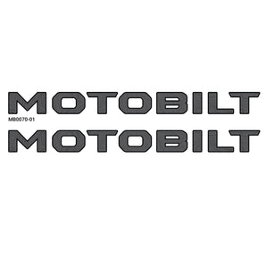Motobilt Hood Sticker