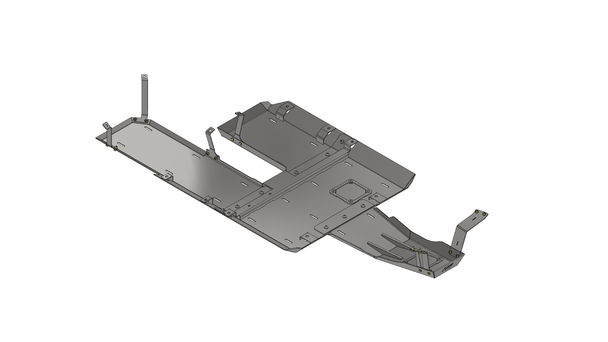 Skid Plate System for Jeep JL 4-Door 3.6L 2018-2020