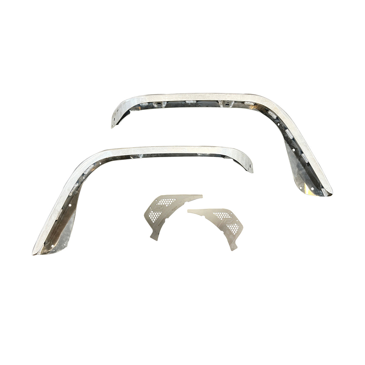 Crusher Front Fender Flares for Jeep JL/JLU/JT Gladiator - Aluminum Motobilt