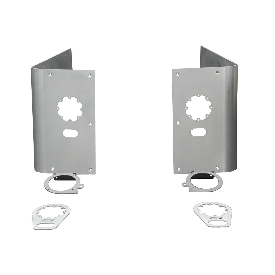 Hatchet 2 Inch Stretch Corner Armor for Jeep YJ - Aluminum