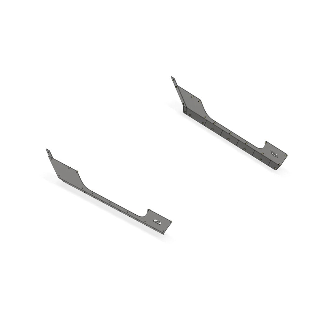 Tomahawk Stretch Rocker Armor for MB1273 - Jeep JK - Aluminum Motobilt