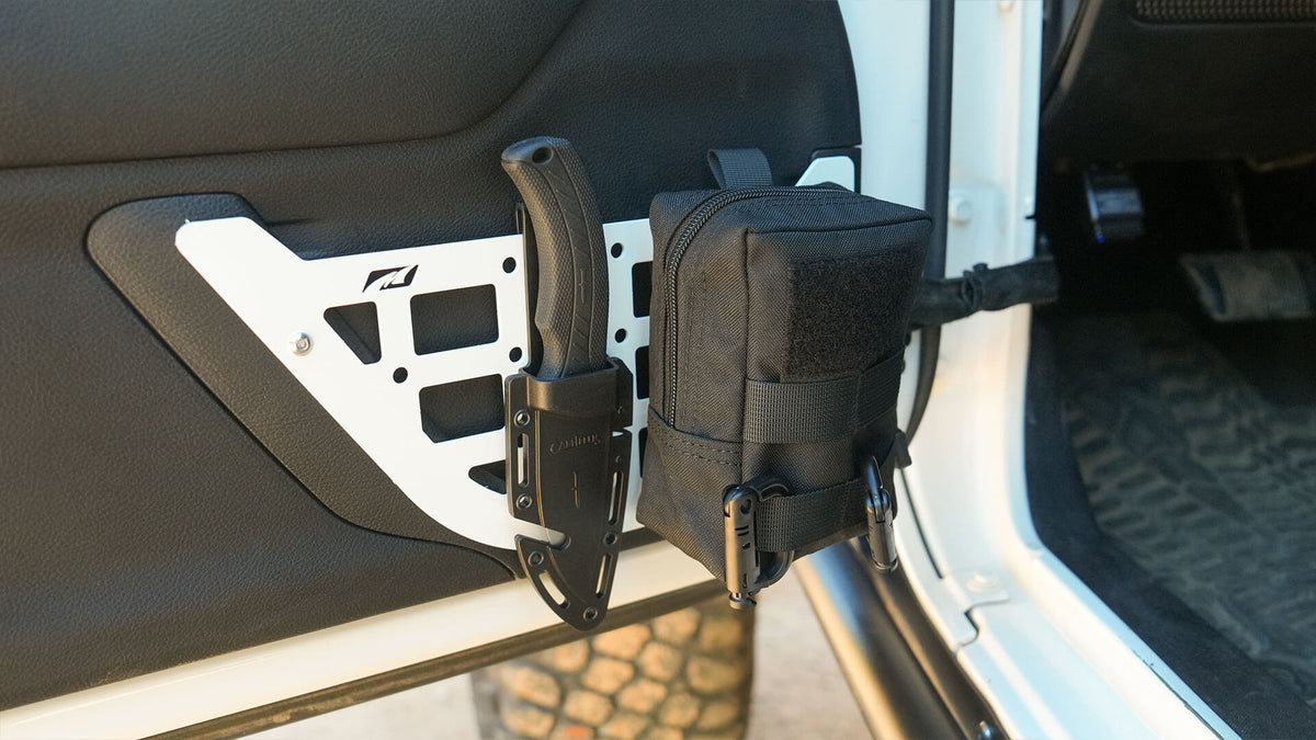 11-18 Front Door MOLLE Map Pocket for Jeep JK / JKU Motobilt