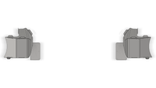 Tower Covers for Rear Stretch Towers for Jeep JK - MB1580