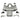 4 link Suspension Bracket Kit with Engine Skid for 2012-2018 Jeep JKU Motobilt