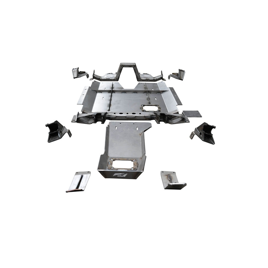 Motobilt Double Triangulated 4 Link Suspension MB7017 for Jeep JT Gladiator 21.5+ shown laid out