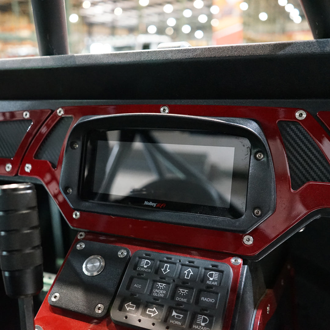 Bezel Kit for Holley 6.86 Pro Dash Motobilt