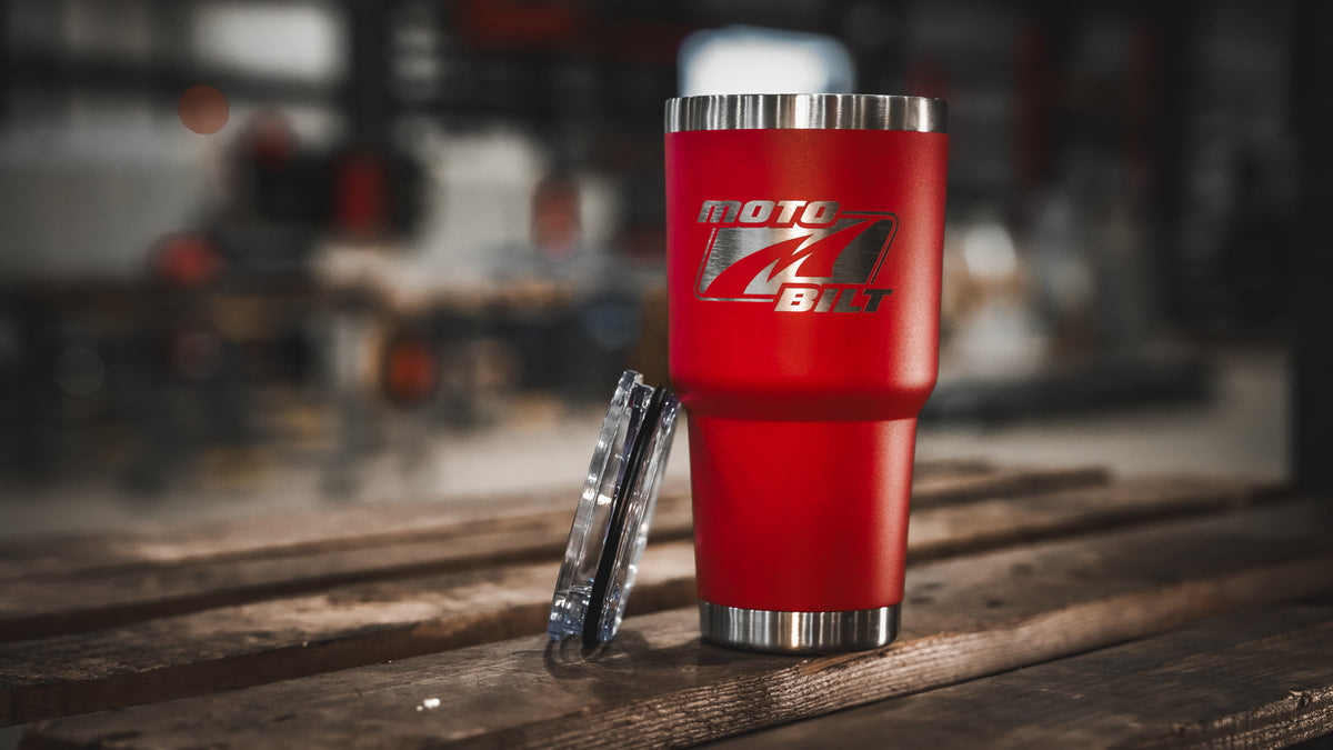 Motobilt Logo 30oz Tumbler Red Motobilt