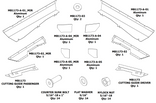 Aluminum Boat Side Rocker Guards for Jeep YJ