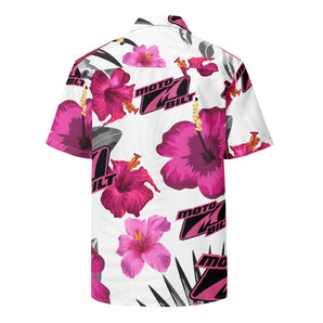 Motobilt Hibiscus Hawaiian Shirt