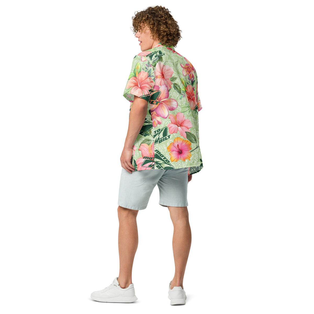 Motobilt "Sunset Palms" Hawaiian Shirt Motobilt