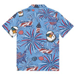 Blue 'Merica Button Up