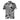 Motobilt Greyscale Hawaiian Shirt Motobilt