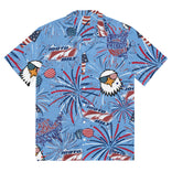 Blue 'Merica Button Up