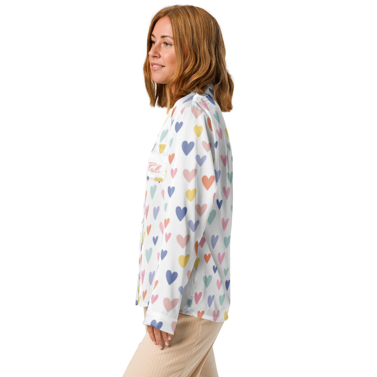 Motobilt Sweetheart Long Sleeve Pajama Shirt