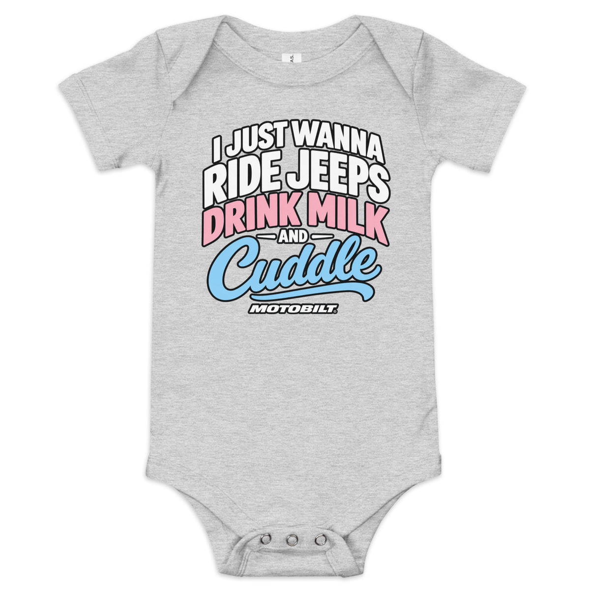 Motobilt Baby "Ride Jeeps and Cuddle"