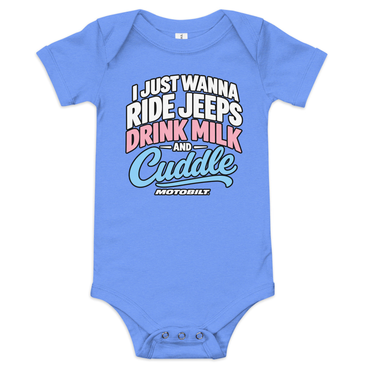 Motobilt Baby "Ride Jeeps and Cuddle"