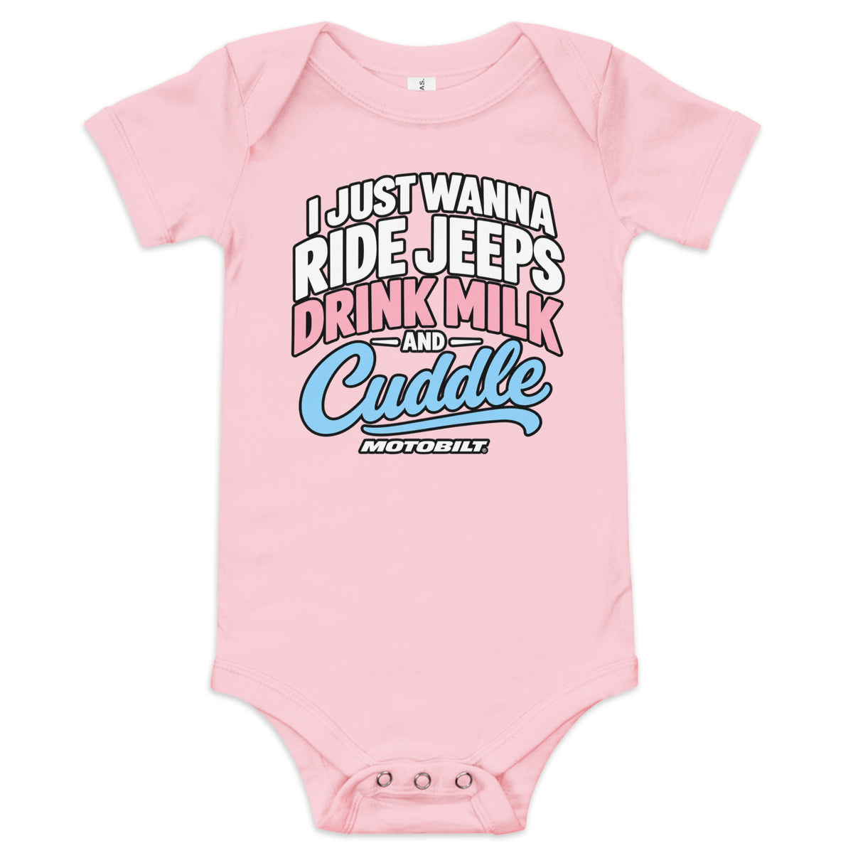 Motobilt Baby "Ride Jeeps and Cuddle"