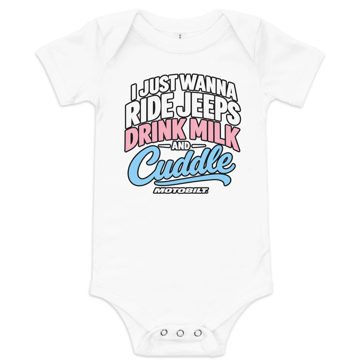 Motobilt Baby "Ride Jeeps and Cuddle"