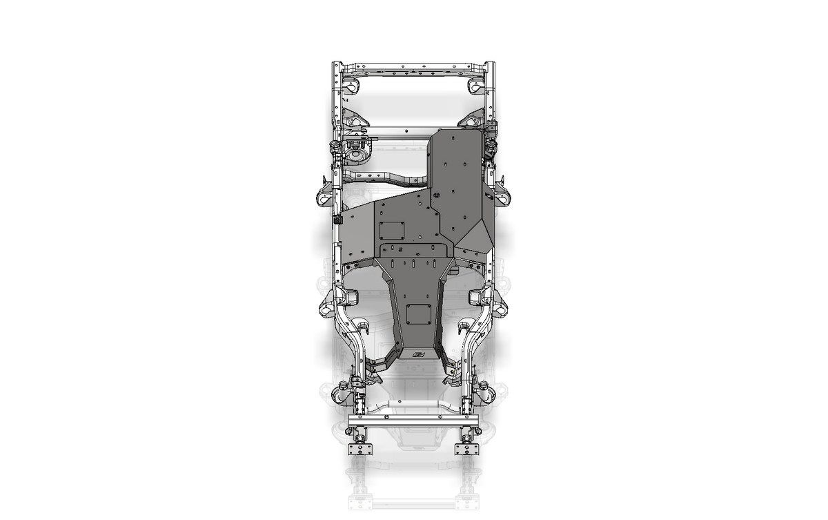 Skid Plate System for 2012-2018 JK 2-Door
