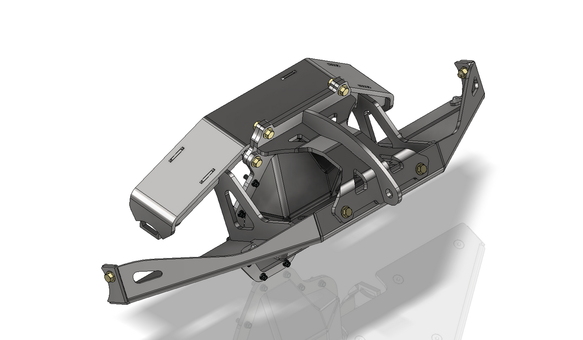 Axle Truss with Steering Ram for Rear ECGS Dana 80 Motobilt