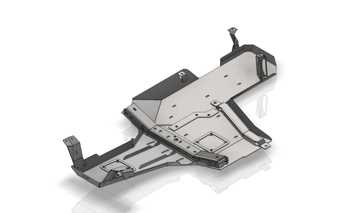 Skid Plate System for 2012-2018 JK 2-Door