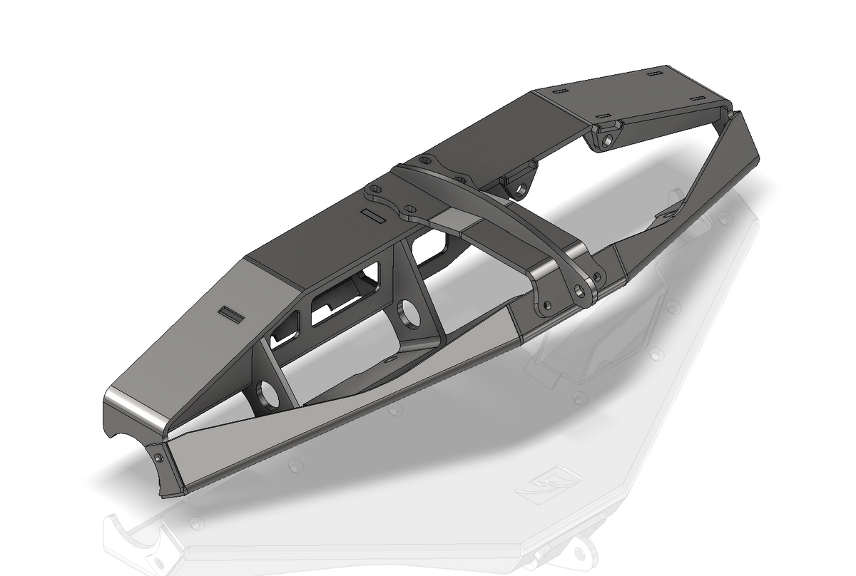 Axle Truss with Steering Ram for Front ECGS Dana 80 Motobilt